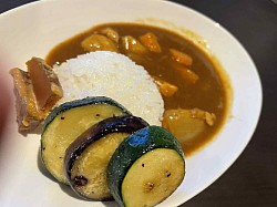 無農薬野菜を使ったカレー