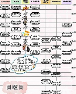 タイムテーブル